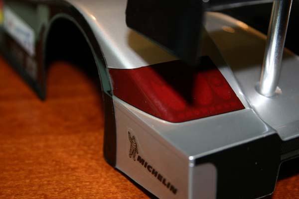 Nicely done tail-light sticker by Tamiya!